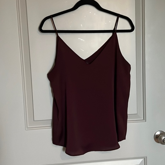 Express tank burgundy adjustable straps size medium - Picture 1 of 3